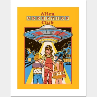 Alien Abduction Club Posters and Art